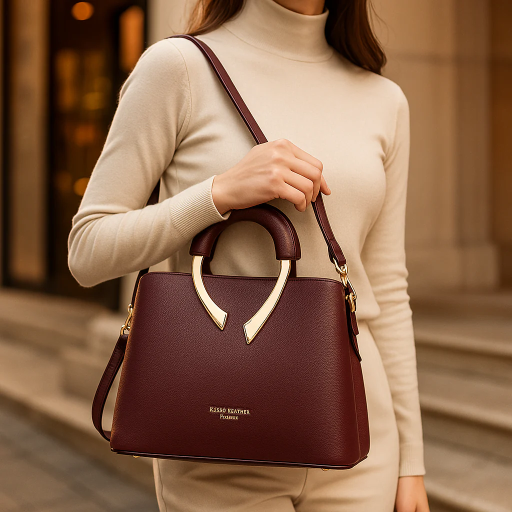 Elvira – Sac à Main Femme en Cuir Véritable, Chic et Haut de Gamme - Image 7